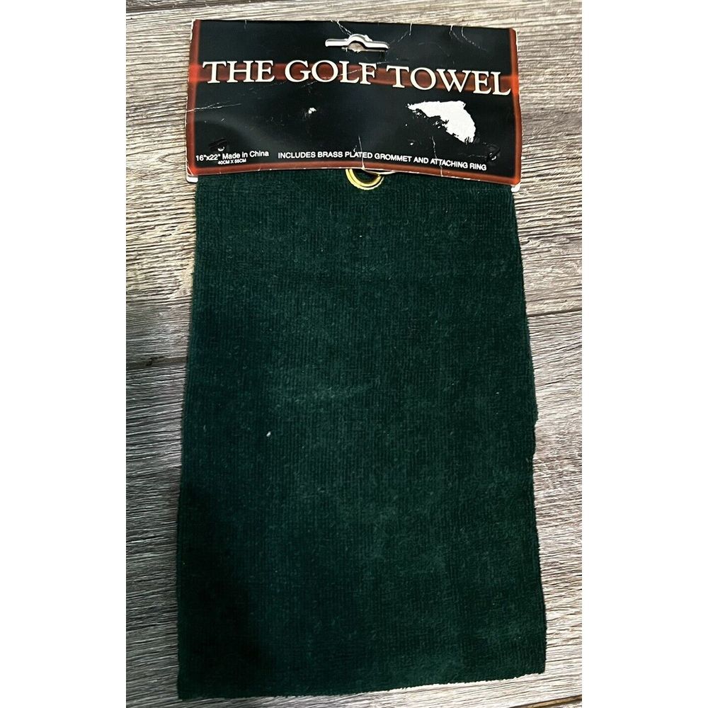 Vintage The Golf Bag Towel NEW Old Stock USA Action Design 16"x25"